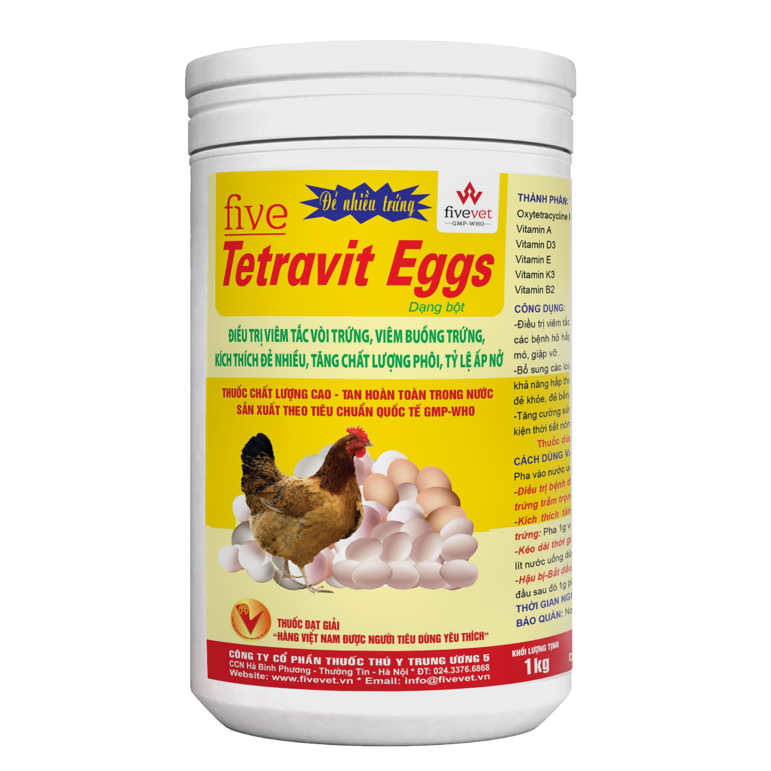 Five - Tetravit Eggs