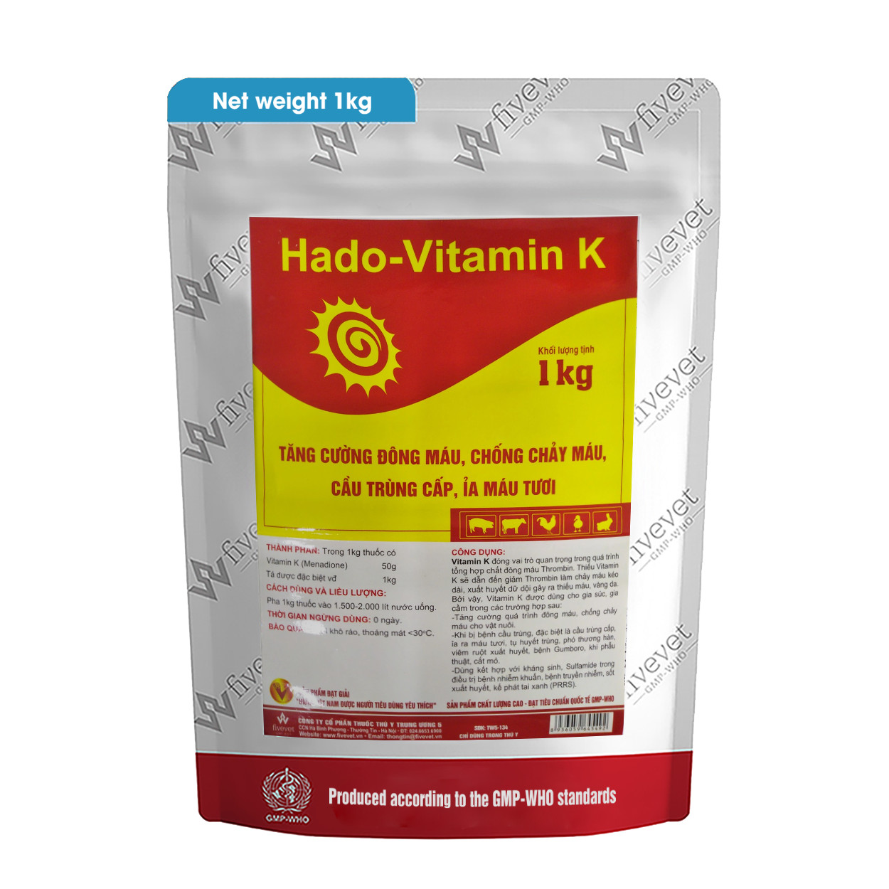 Hado-Vitamin K Dạng bột