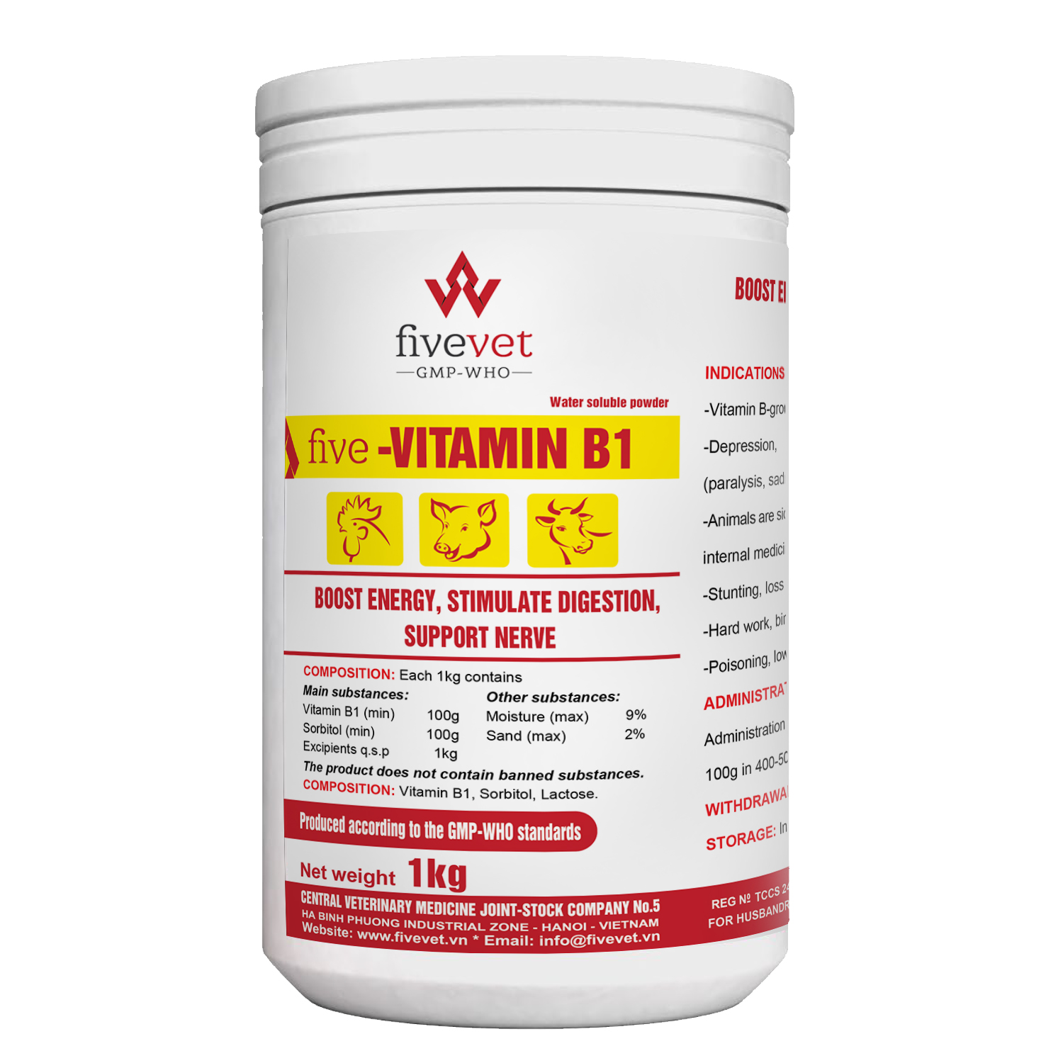 Five-Vitamin B1 (powder)